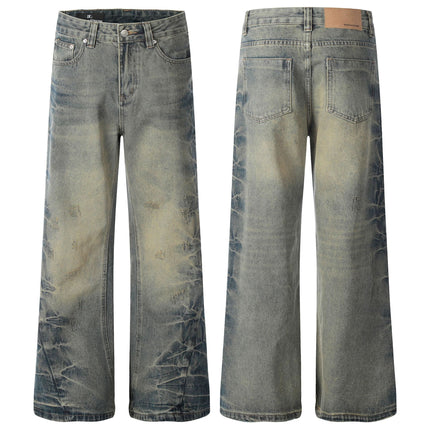 Faded Legacy Washed Denim Jeans —7846 - TALKLESSFASHION