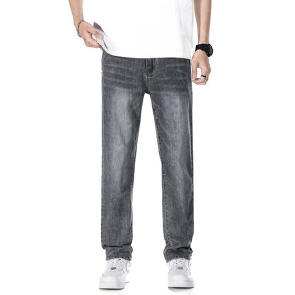 BreezeLine Tailored Straight Jeans —8944 - TALKLESSFASHION