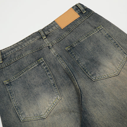 Fashion Washed And Worn Jeans Men - TALKLESSFASHION