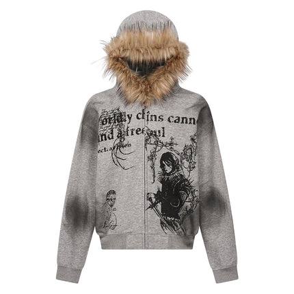 Autumn New High Street Hoodie Coat - TALKLESSFASHION