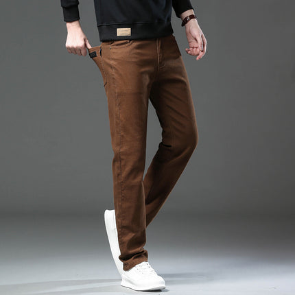 Trendy slim fitting casual pants