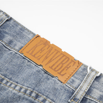 Ripped Denim Trousers For Men And Women - TALKLESSFASHION
