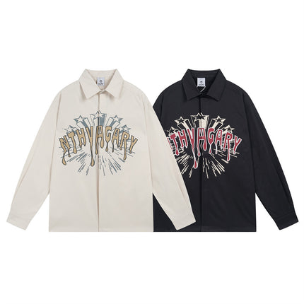 Star Boy Long Sleeve Shirt—-2113 - TALKLESSFASHION