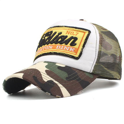 Stick Mesh Baseball Cap----4011