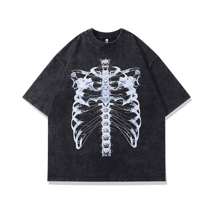 Retro Vibes Print T-Shirt—6788 - TALKLESSFASHION