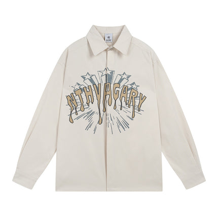 Star Boy Long Sleeve Shirt—-2113 - TALKLESSFASHION
