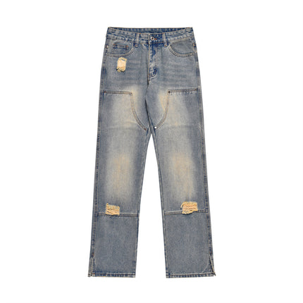 American Retro Fashion And Personalized Jeans For Men - TALKLESSFASHION