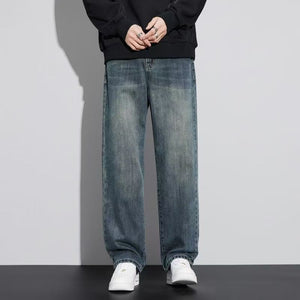 Retro Nostalgic Straight Jeans —9871 - TALKLESSFASHION