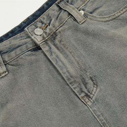Men's Retro Loose Multi-pocket Wide-leg Trousers - TALKLESSFASHION