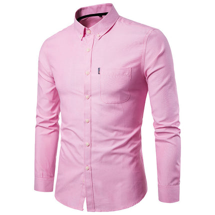 StreetVibe Slim Fit Korean Shirt—8544 - TALKLESSFASHION