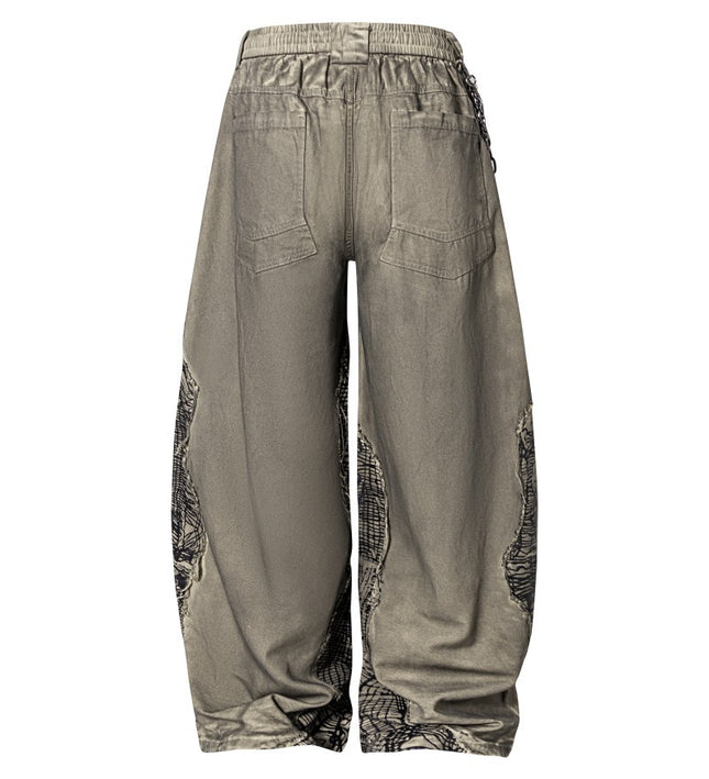 Irregular Ripped Splicing—-7096