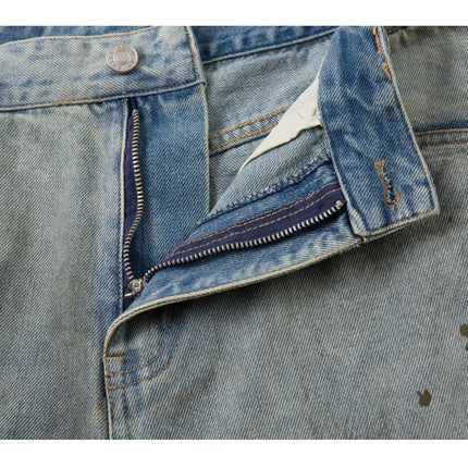 Urban Edge Washed Denim Short—5539 - TALKLESSFASHION