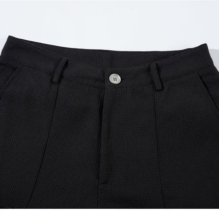 Retro Spring Black Cargo Pants—3855 - TALKLESSFASHION