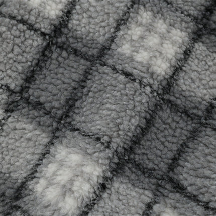 Patchwork Plaid Lamb Wool jacket---3622 - TALKLESSFASHION