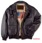 Leather Brown Flag / XS