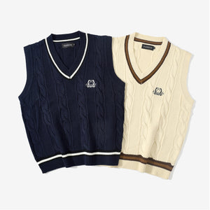 Loose Sweater Vest Men's Trendy Student Sweater - TALKLESSFASHION