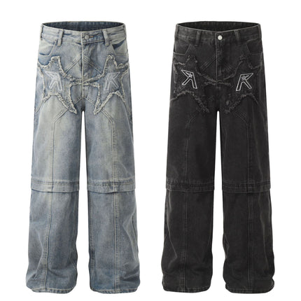 Urban Edge Premium Unisex Straight Denim Jeans—-9004 - TALKLESSFASHION