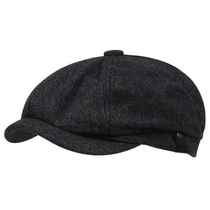 Razor Party Hat Peaky Blinder Beret Male Octagonal Female Newsboy British Retro - TALKLESSFASHION