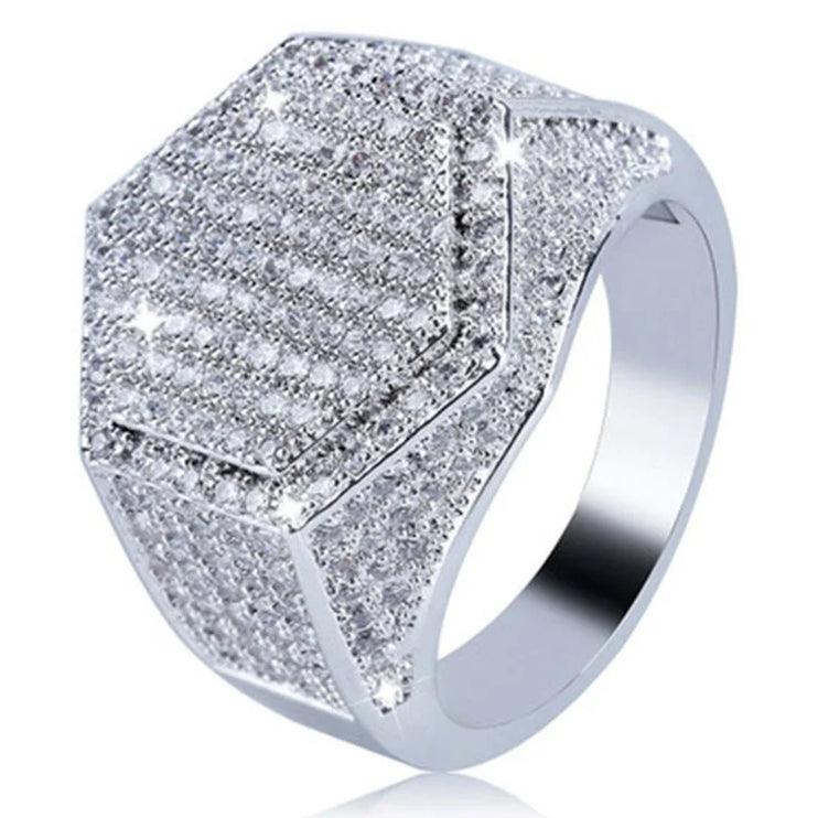 Rhinestone Silver Rings---------8669 - TALKLESSFASHION