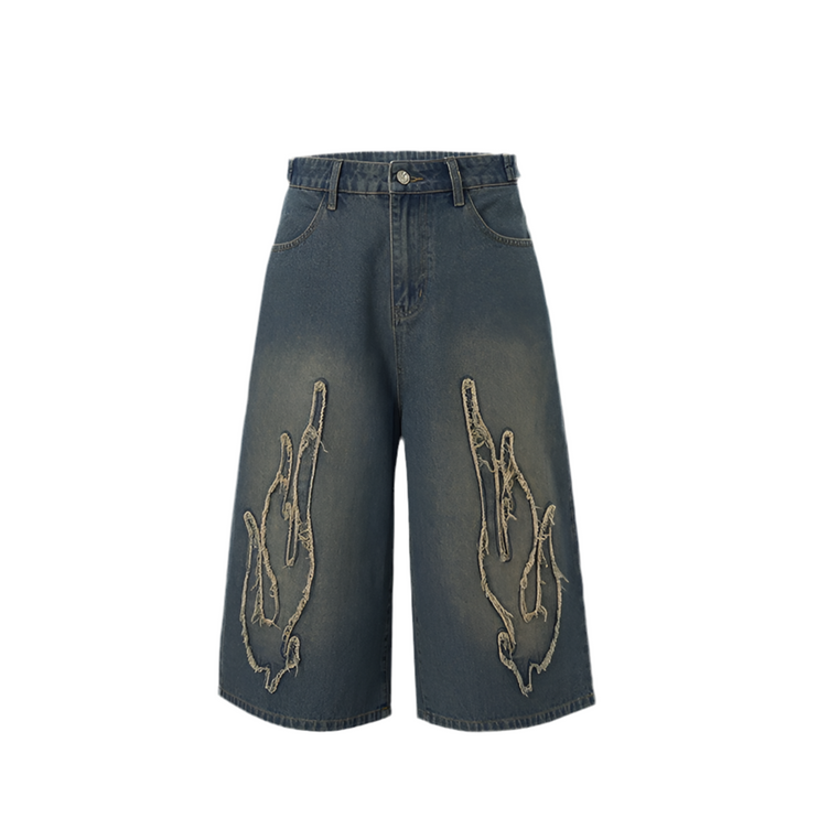 BlazeStitch Cargo Shorts—4866 - TALKLESSFASHION