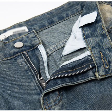 Urban Edge Ink Splatter Denim Jeans —7529 - TALKLESSFASHION