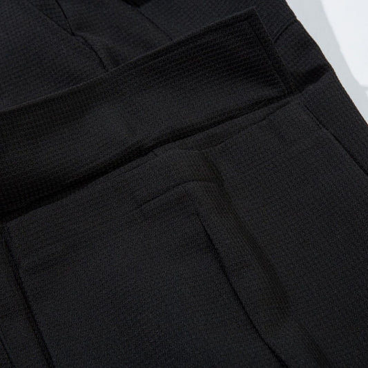 Retro Spring Black Cargo Pants—3855 - TALKLESSFASHION
