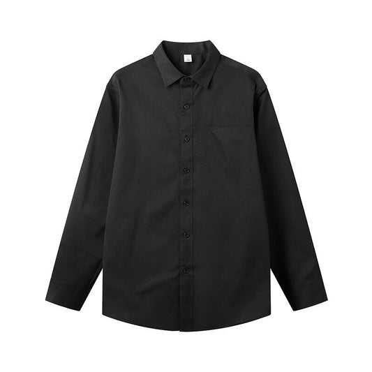 One Color Long Sleeve Shirt—1802 - TALKLESSFASHION
