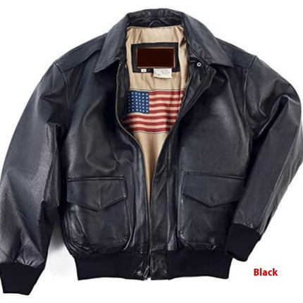 Retro Oversized Leather Coat—-7644 - TALKLESSFASHION