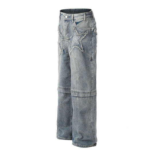 Urban Edge Premium Unisex Straight Denim Jeans—-9004 - TALKLESSFASHION