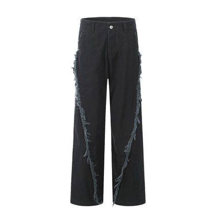 American Retro Cleanfit Loose Heavy Industry Washed And Worn Overalls - TALKLESSFASHION