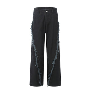 American Retro Cleanfit Loose Heavy Industry Washed And Worn Overalls - TALKLESSFASHION