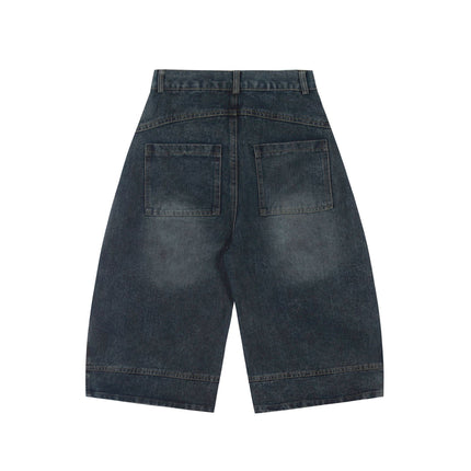 MetroCool Solid Casual Denim Shorts—-3422 - TALKLESSFASHION