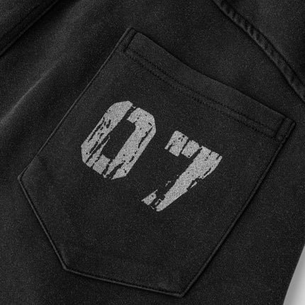 07 Letter printed sweatpant—-7094