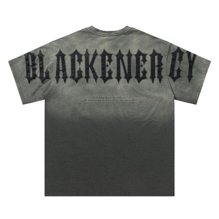 Black-Energy Embroidery T-shirt—4996 - TALKLESSFASHION