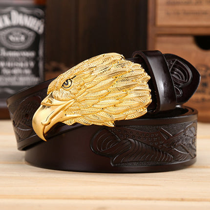 Men's Fashion Eagle Leather Belt - TALKLESSFASHION