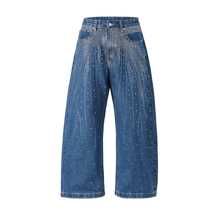 Urban Drift stoned Wide-Leg Jeans—4650 - TALKLESSFASHION