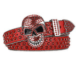 Red diamonds on red ground / 105cm