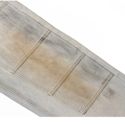 Shabby Dirty Loose Hole Jeans—8739 - TALKLESSFASHION