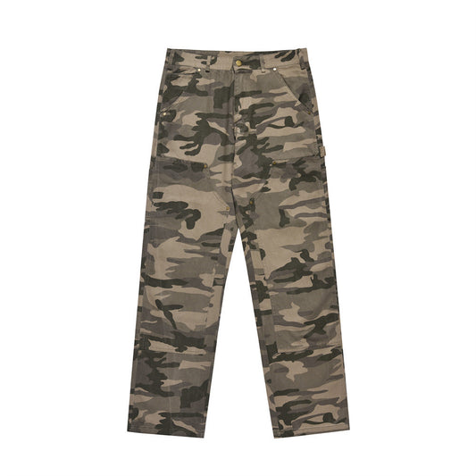 TALKLESS Retro Camouflage Pants--1129 - TALKLESSFASHION