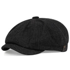 Black Herringbone Pattern / Free Size