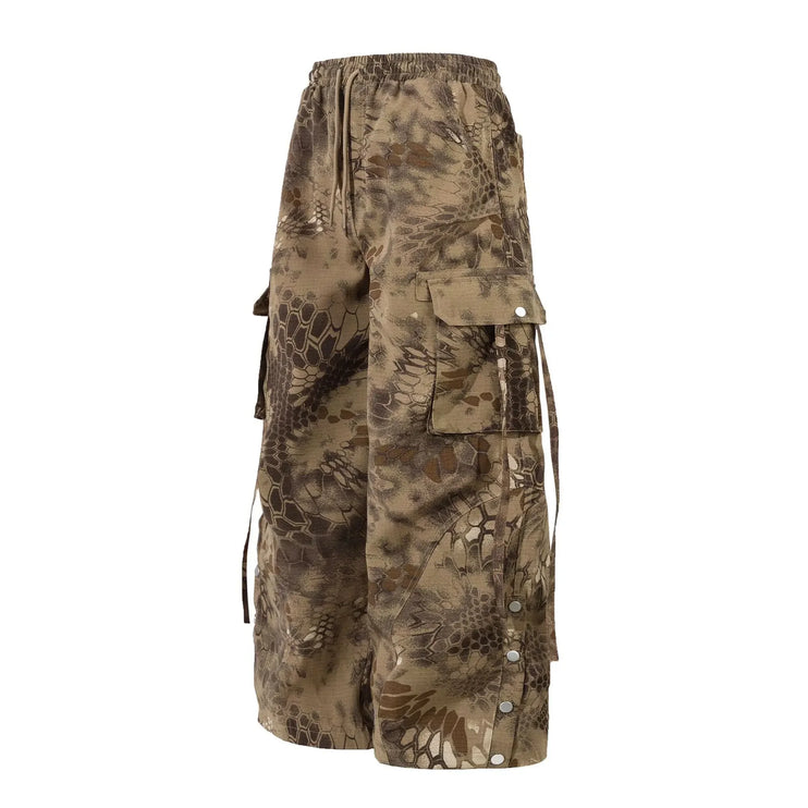 Multil - Camouflage Snake Skin Pattern pant------8047 - TALKLESSFASHION