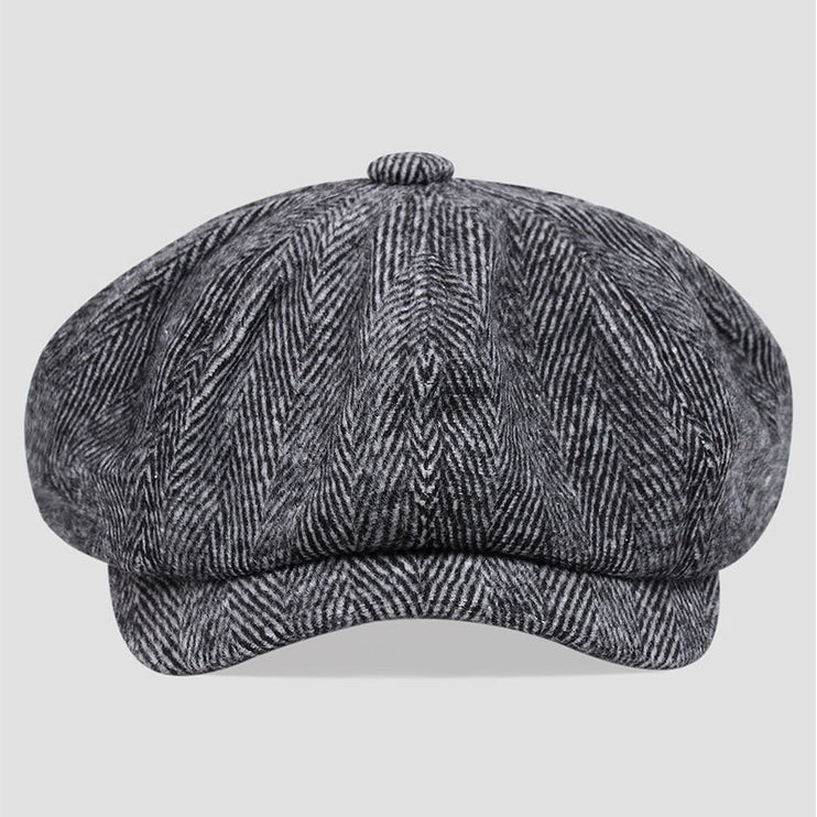 Razor Party Hat Peaky Blinder Beret Male Octagonal Female Newsboy British Retro - TALKLESSFASHION