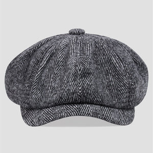 Razor Party Hat Peaky Blinder Beret Male Octagonal Female Newsboy British Retro - TALKLESSFASHION