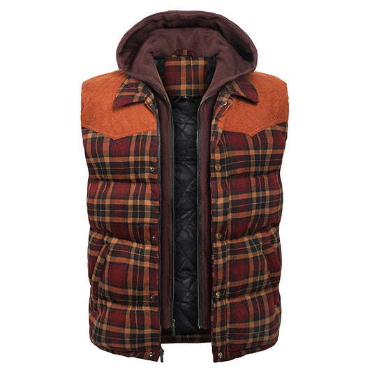Hooded Vest Jacket---7442 - TALKLESSFASHION