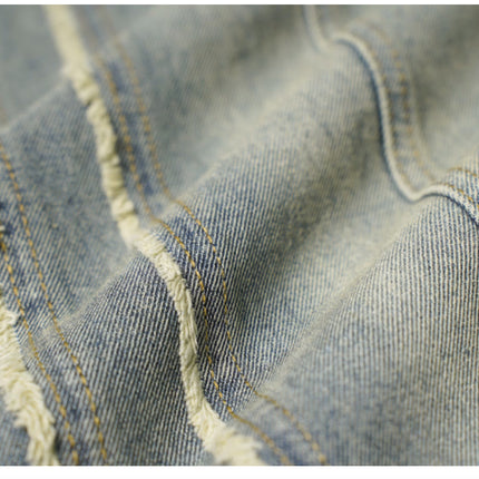 Vintage Stripe Distressed Jeans—7522 - TALKLESSFASHION