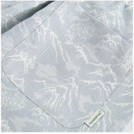 Velvet Breeze Jacquard Shorts —2371 - TALKLESSFASHION