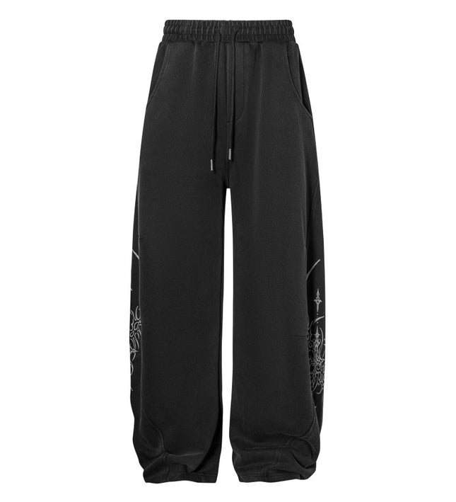 07 Letter printed sweatpant—-7094