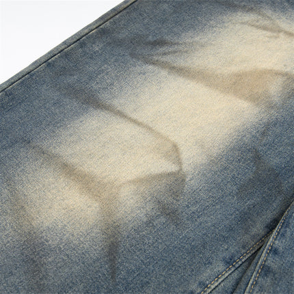 Urban Edge Ink Splatter Denim Jeans —7529 - TALKLESSFASHION