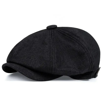 Razor Party Hat Peaky Blinder Beret Male Octagonal Female Newsboy British Retro - TALKLESSFASHION