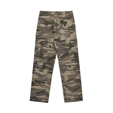 TALKLESS Retro Camouflage Pants--1129 - TALKLESSFASHION